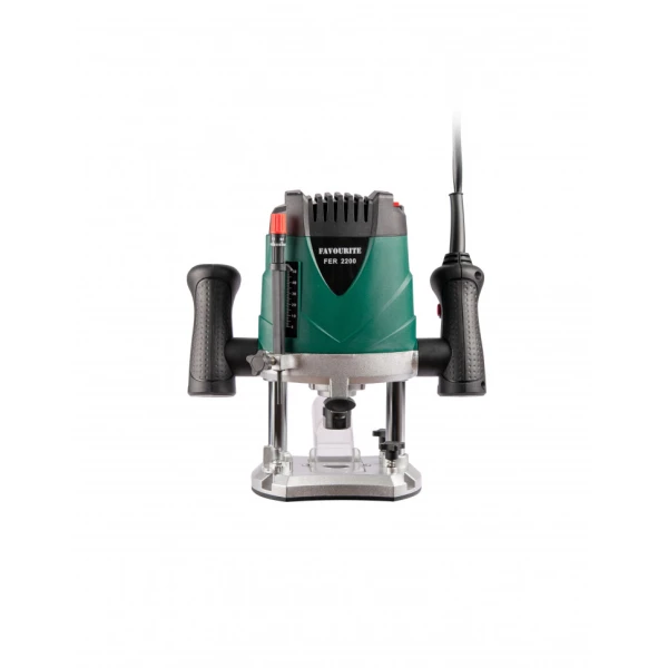 FER 2200 Фрезер 2200Вт, цанга 8мм,12мм, 16000-30000об/мин FAVOURITE