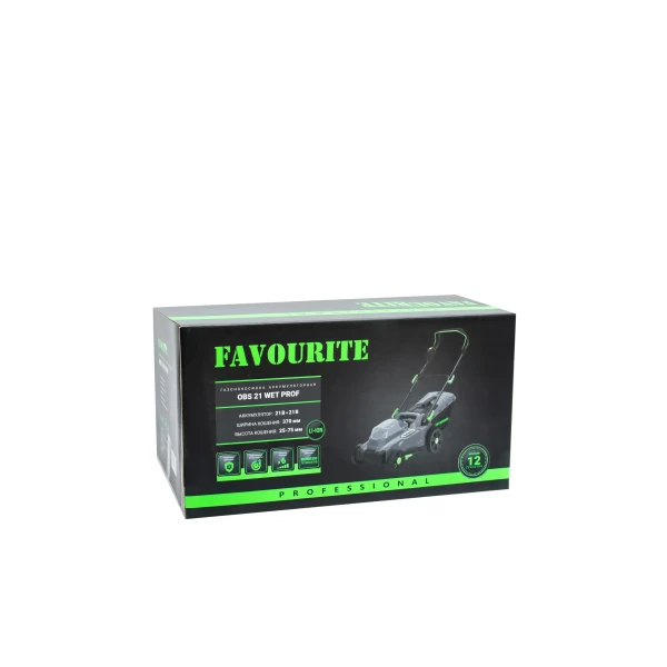 OBS 21 WET PROF Газонокосилка аккумуляторная 21В+21В, 4Ач, бесщёт. FAVOURITE — изображение 26