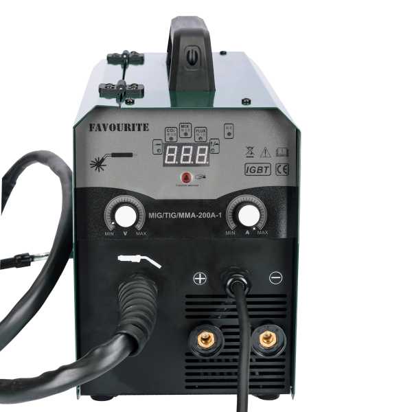 MIG/TIG/MMA-200A-1 Сварочный инверт. аппарат для полуавтоматической сварки 200А FAVOURITE — изображение 4