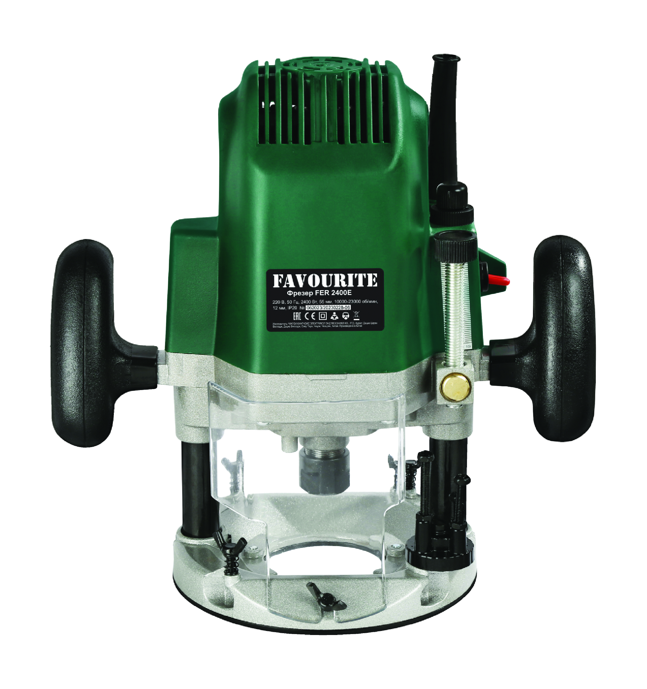 FER 2400E Фрезер 2400Вт, 10000-23000 об/мин FAVOURITE - frezernye_mashiny - купить в интернет-магазине