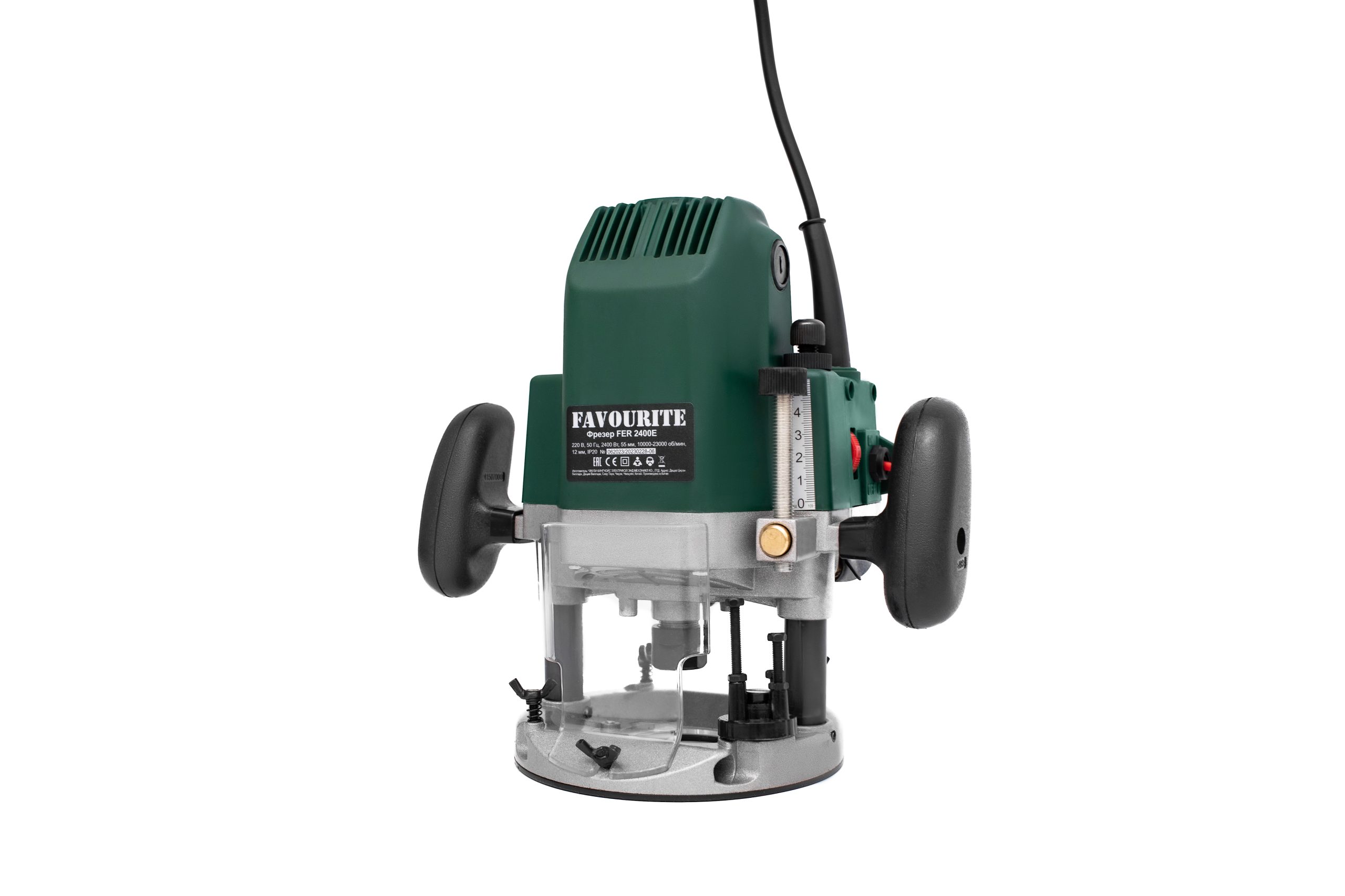 FER 2400E Фрезер 2400Вт, 10000-23000 об/мин FAVOURITE - фото 3 - frezernye_mashiny 