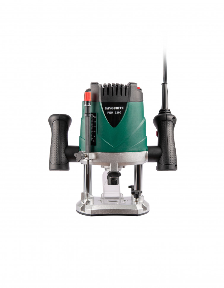 FER 2200 Фрезер 2200Вт, цанга 8мм,12мм, 16000-30000об/мин FAVOURITE - frezernye_mashiny - купить в интернет-магазине