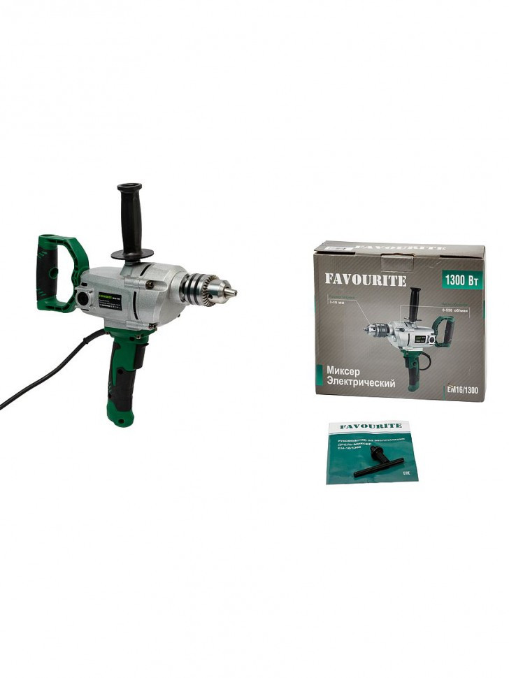 EM 16/1300 Миксер электрич. 1300Вт, 3-16мм FAVOURITE - фото 3 - miksery 
