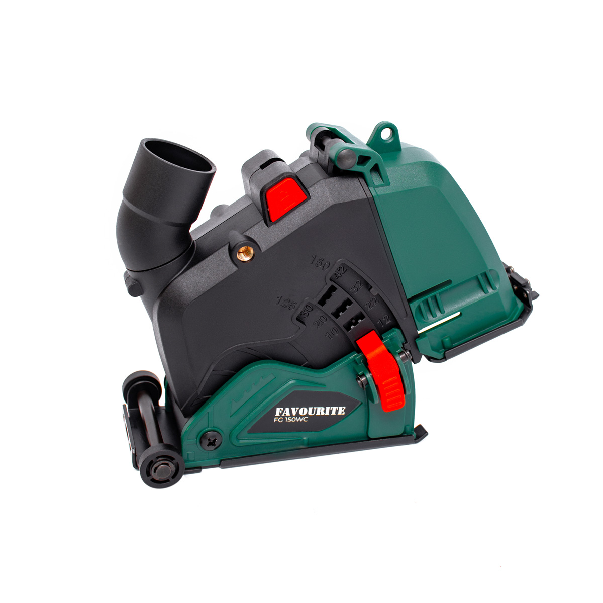 FG 150WC Кожух защитный вытяжной ф 125/150 мм FAVOURITE - фото 2 - aksessuary_dlia_uglovykh_shlifovalnykh_mashin 