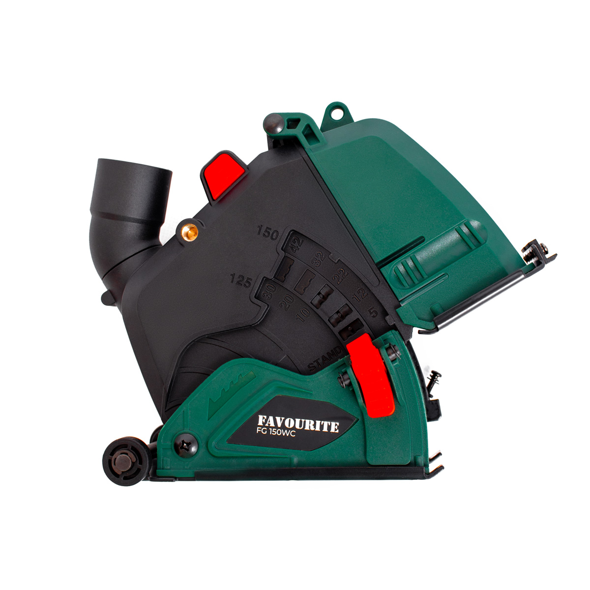 FG 150WC Кожух защитный вытяжной ф 125/150 мм FAVOURITE - фото 4 - aksessuary_dlia_uglovykh_shlifovalnykh_mashin 