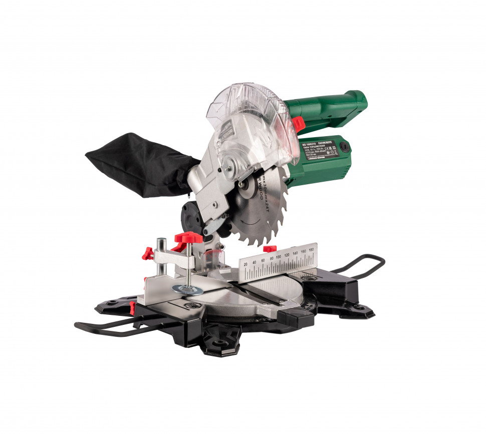 MS 1600/210 Пила торцовочная 1600Вт, 210мм, 4500об/мин, 60х120мм FAVOURITE - фото 2 - tortsovochnye_pily 