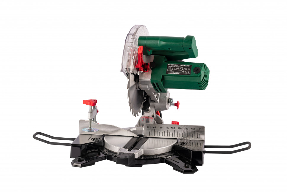 MS 1600/210 Пила торцовочная 1600Вт, 210мм, 4500об/мин, 60х120мм FAVOURITE - фото 4 - tortsovochnye_pily 