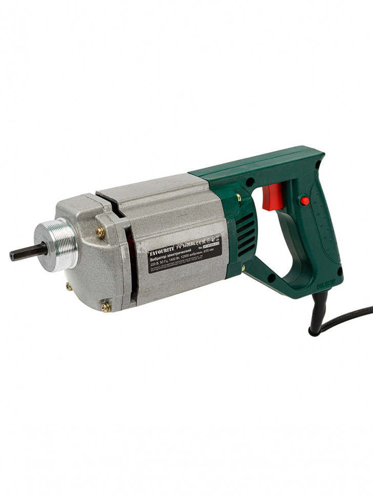 FV 1400AL Вибратор ручной элект. 1400Вт, вал 2м FAVOURITE - vibratory_i_vibroplity - купить в интернет-магазине