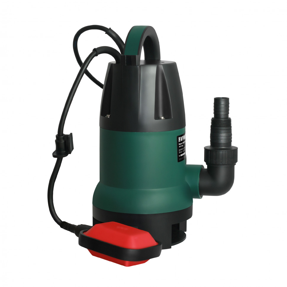 WP 550 Насос погружной дренажный д/грязн.воды 550Вт, 8м3/ч, 7м FAVOURITE - фото 2 - nasosy 