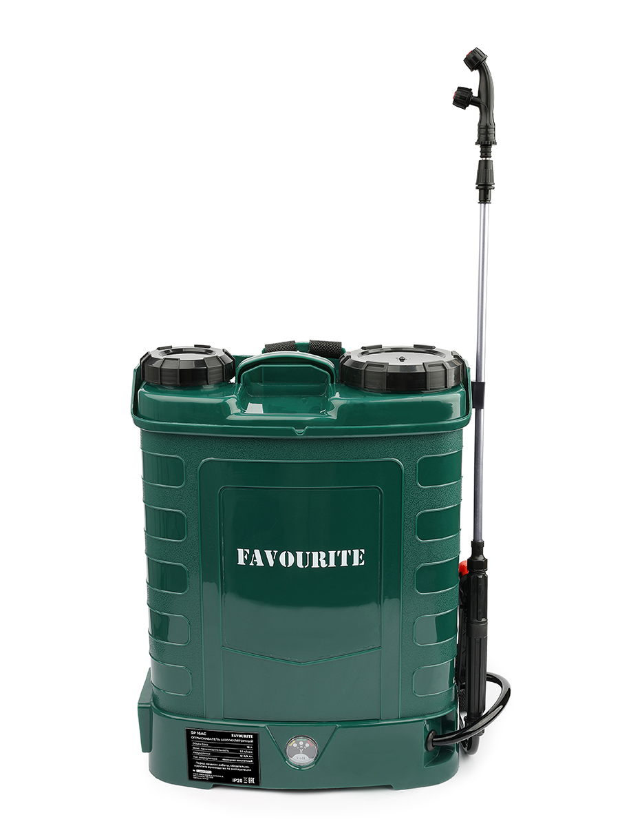 SP 16AC Опрыскиватель аккумуляторный 16л FAVOURITE - фото 3 - edinaia_akkumuliatornaia_sistema_ovs 