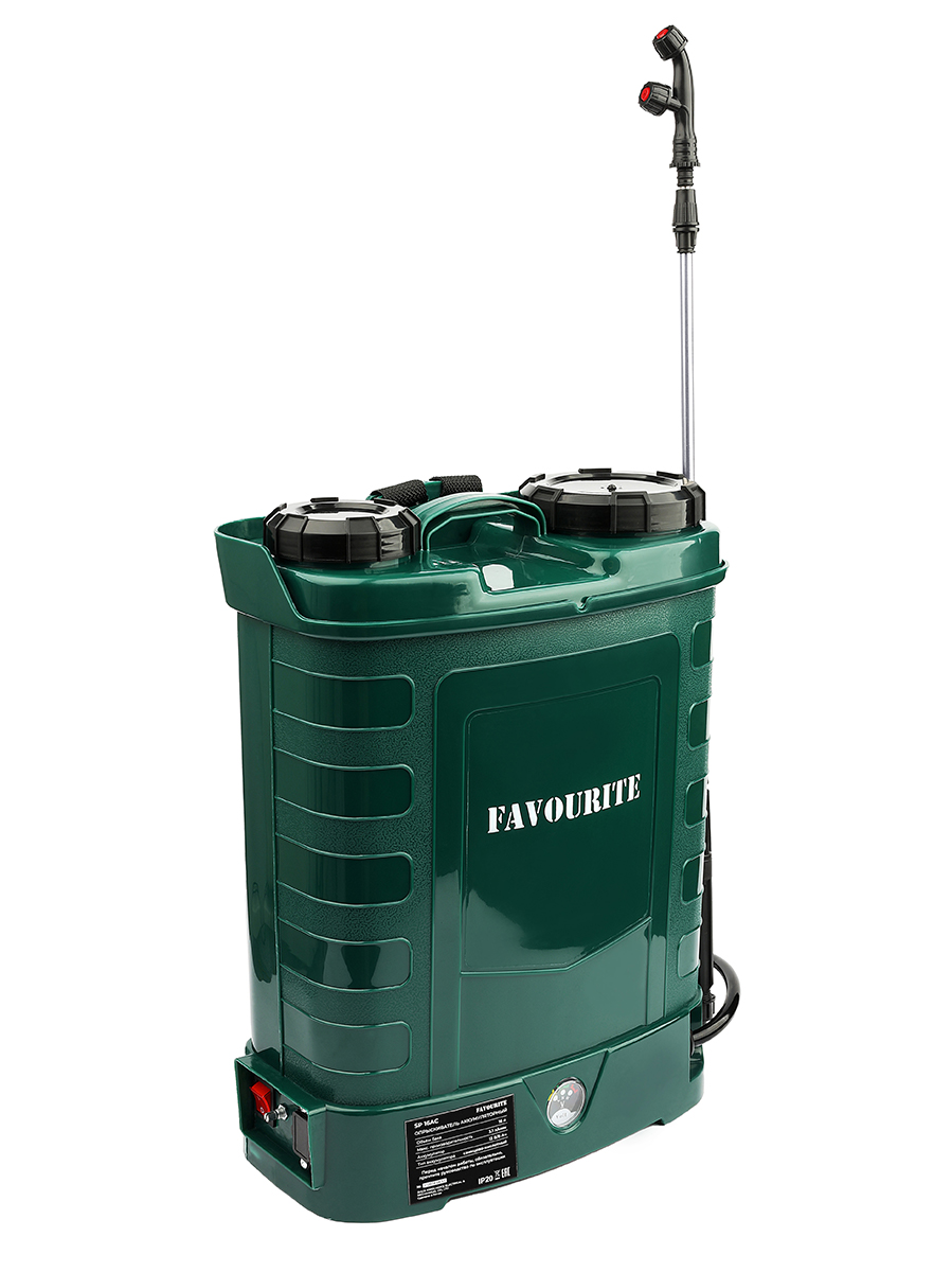 SP 16AC Опрыскиватель аккумуляторный 16л FAVOURITE - фото 4 - edinaia_akkumuliatornaia_sistema_ovs 