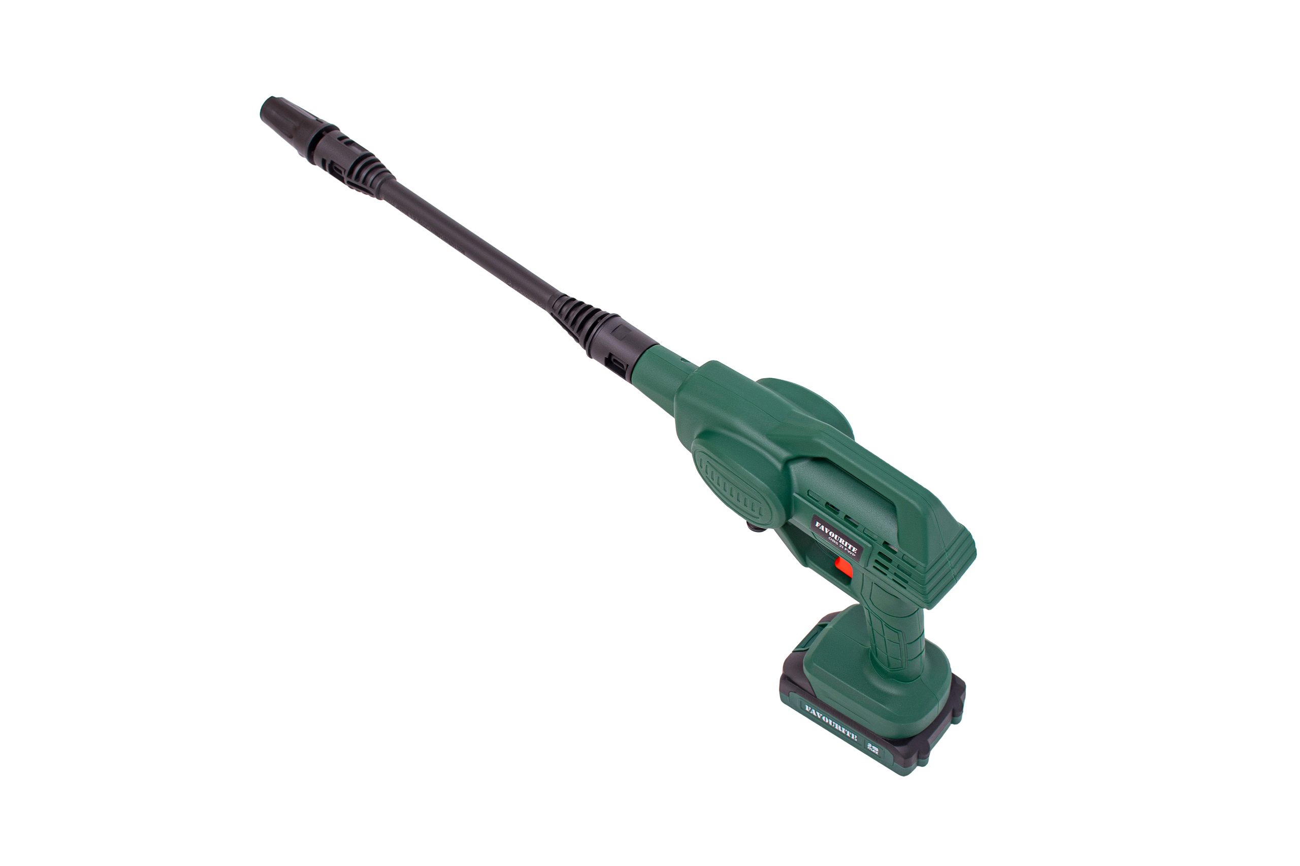 OBS 21 FWP Мойка высокого давления аккумуляторная Li-ion, 21В, 2Ач, 40 бар FAVOURITE - фото 4 - edinaia_akkumuliatornaia_sistema_ovs 