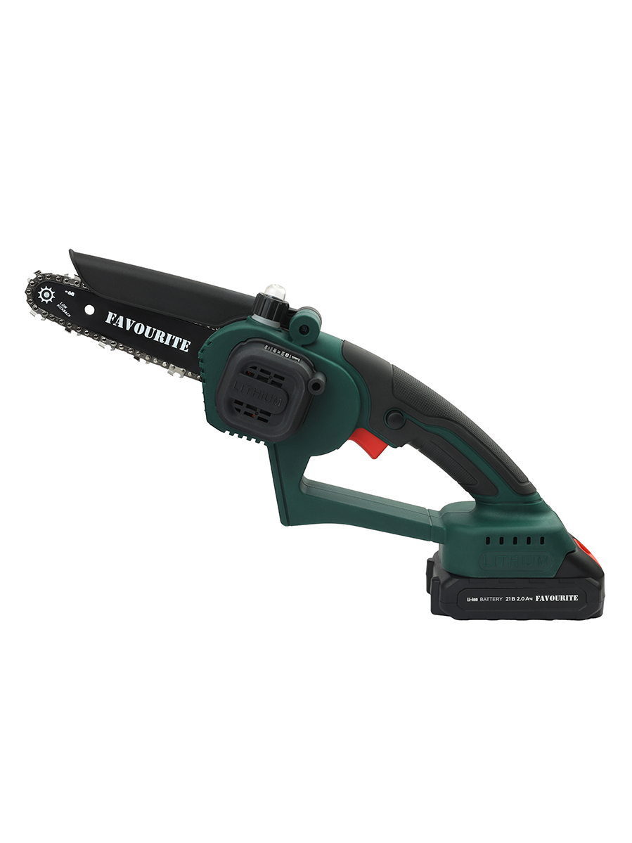 OBS 21 TG6NB Цепная пила аккумуляторная 21В, 2*2 Ач FAVOURITE - фото 3 - edinaia_akkumuliatornaia_sistema_ovs 