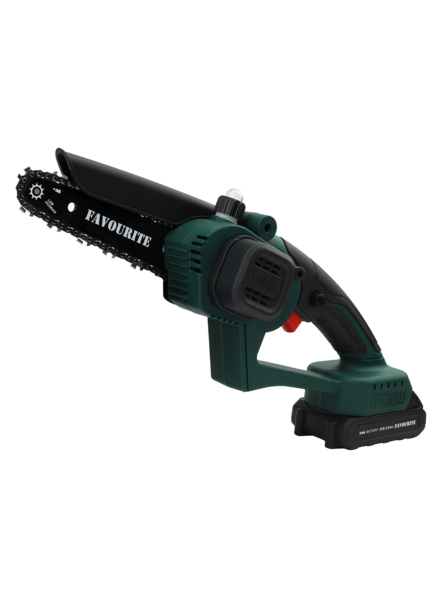 OBS 21 TG6NB Цепная пила аккумуляторная 21В, 2*2 Ач FAVOURITE - фото 4 - edinaia_akkumuliatornaia_sistema_ovs 