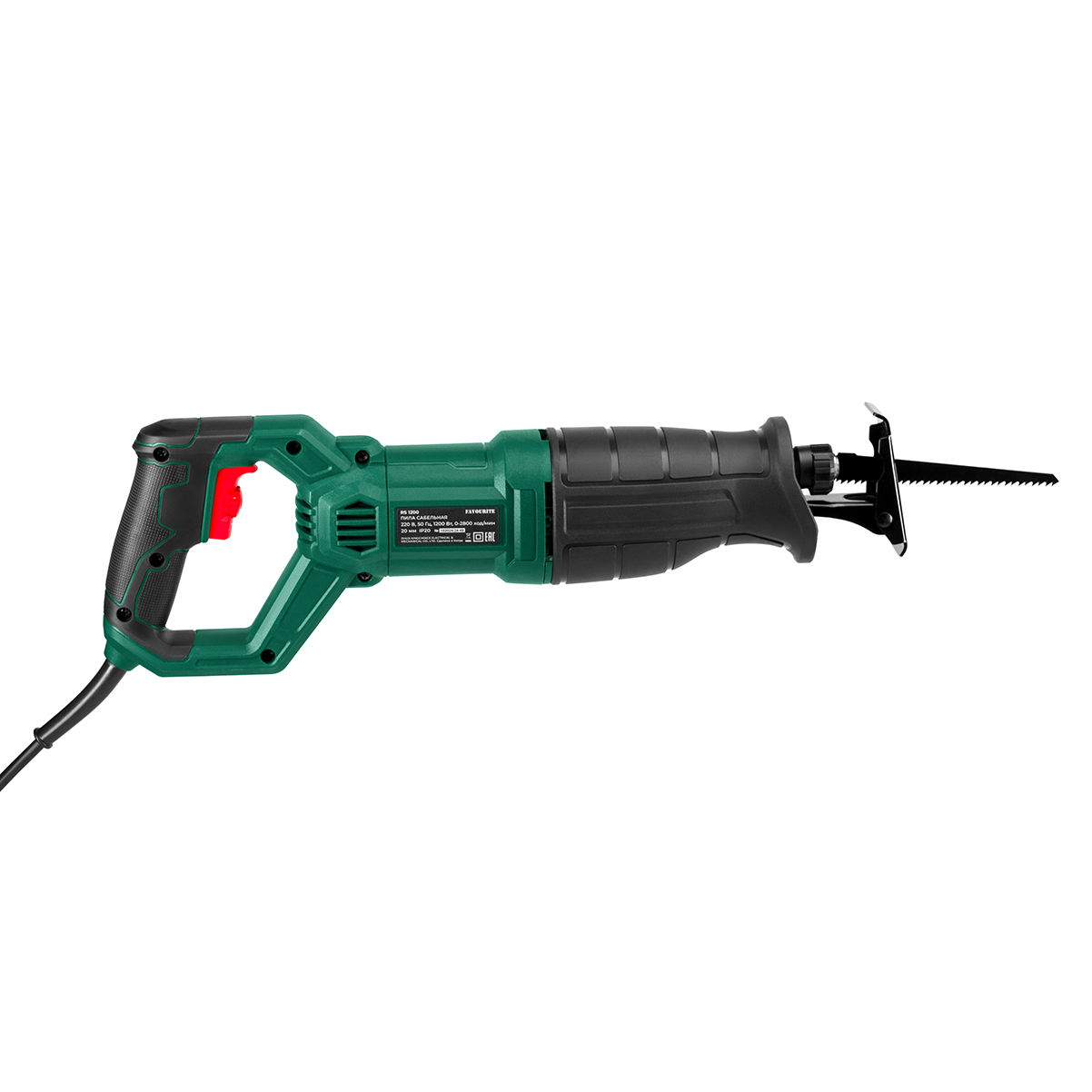 RS 1200 Пила сабельная 1200Вт FAVOURITE - фото 4 - prof_seriia 
