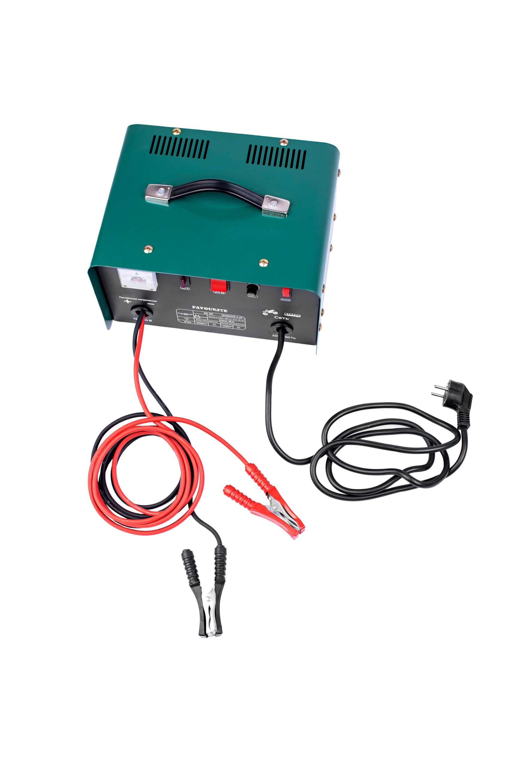 EC 50 Зарядное устройство 700Вт, 30-400А FAVOURITE - фото 3 - zariadnye_ustroistva_i_akkumuliatory 