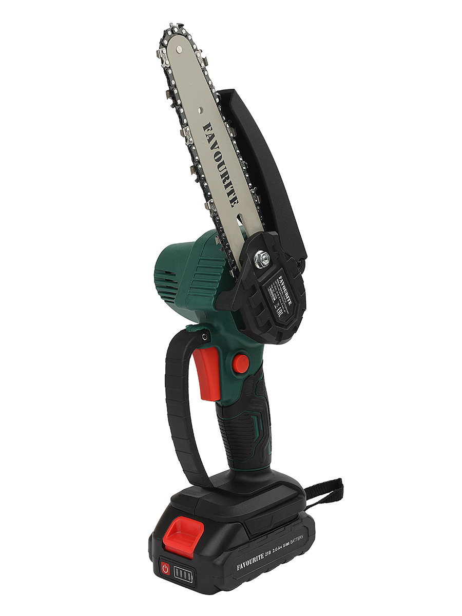 OBS 21 TG6 Bx Цепная пила аккумуляторная 21В, 2 Ач FAVOURITE - фото 3 - edinaia_akkumuliatornaia_sistema_ovs 