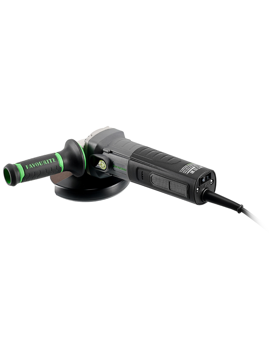 FG 1550ESC PROF Угловая шлифовальная машина 1550Вт, ф125мм, бесщёточный двигатель FAVOURITE - фото 3 - shlifovalnye_mashiny 