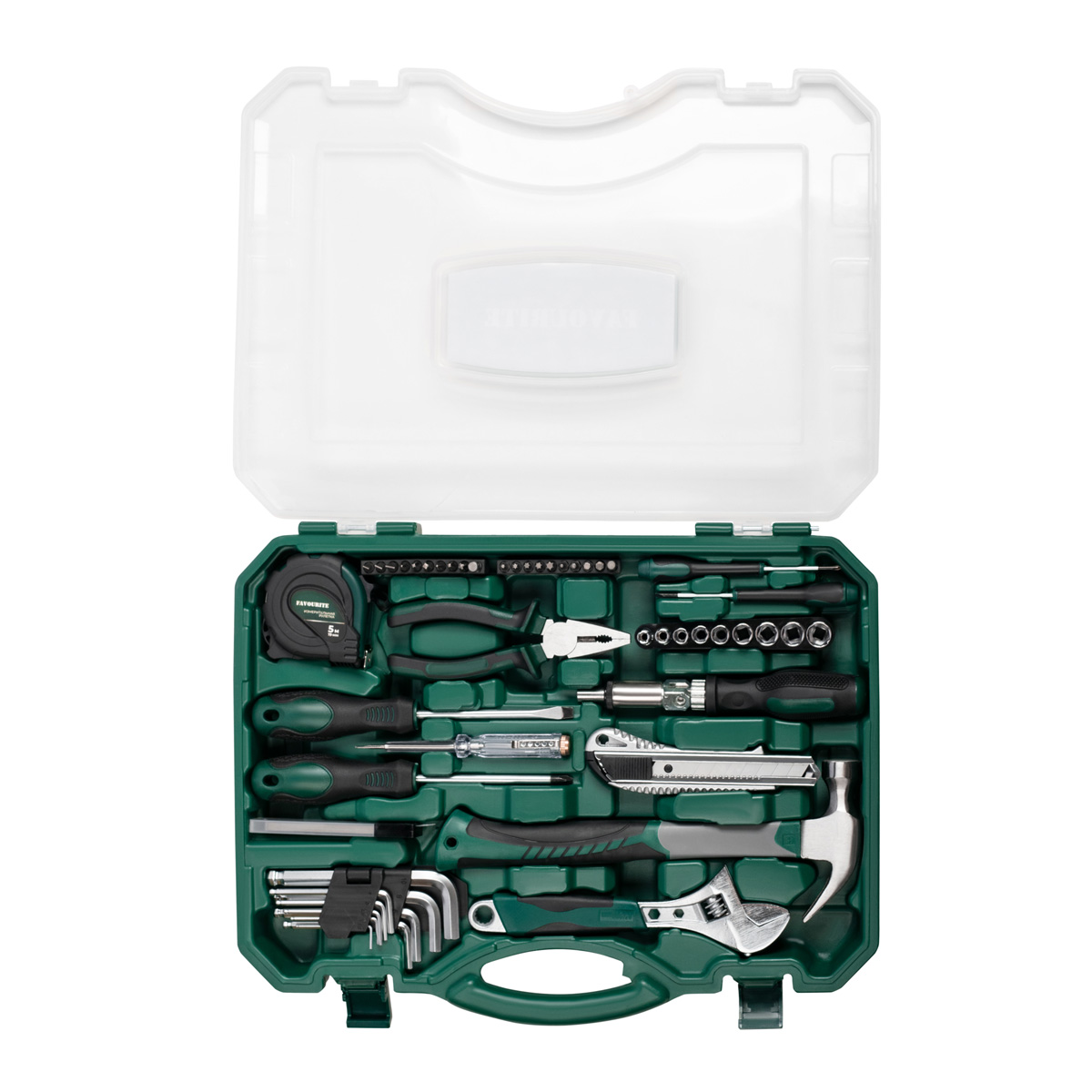 FAV 50 SETS Набор инструмента 50 предметов FAVOURITE - nabor_instrumentov - купить в интернет-магазине