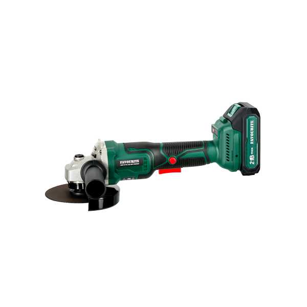 OBS 21 FG 125 SET PROMO Угловая шлифовальная машина аккумуляторная 21В, 2Ач+ЗУ FAVOURITE — изображение 10