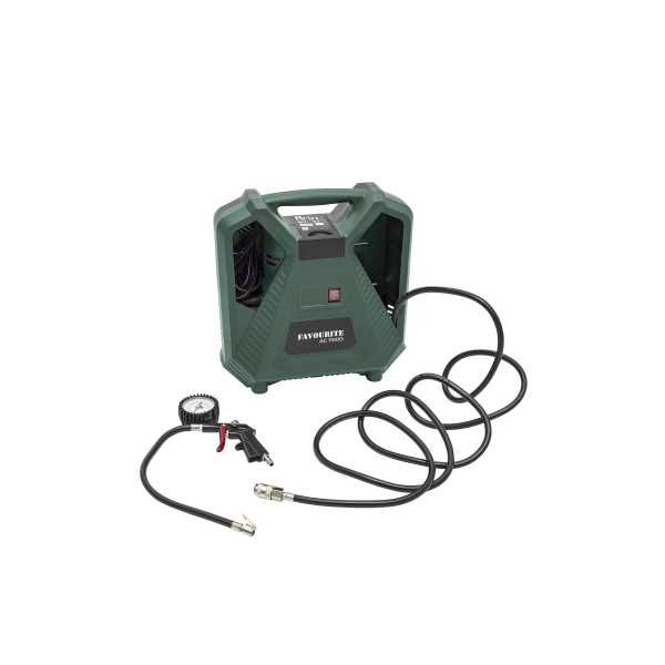 AC 1100D Поршневой безмасляный компрессор 1100 Вт, 8 Бар FAVOURITE — изображение 2