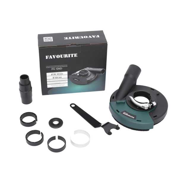 FG 125D Кожух защитный вытяжной ф 125 мм FAVOURITE