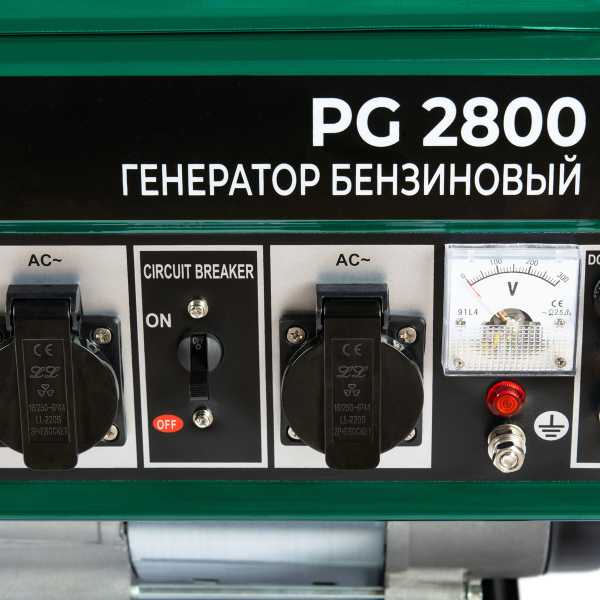 PG 2800 Генератор бензиновый 2,8 кВт, 7 л.с. FAVOURITE — изображение 4