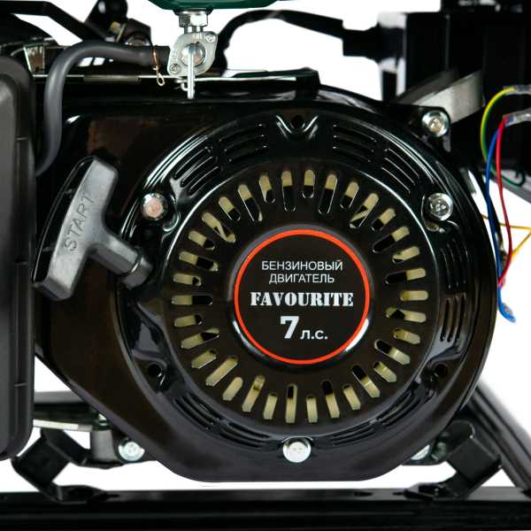 PG 2800E Генератор бензиновый 2,8 кВт, 7 л.с. электростартер FAVOURITE — изображение 8