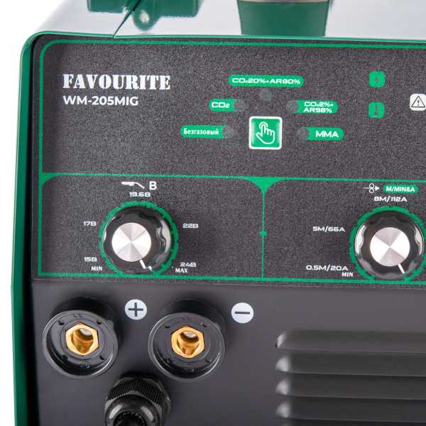 WM-205MIG Сварочный инверторный аппарат FAVOURITE — изображение 6